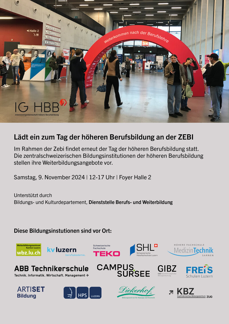 Tag der Höheren Berufsbildung
